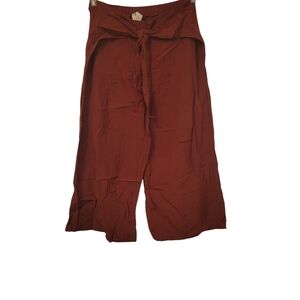 Japna Crop Pants Rust sz S